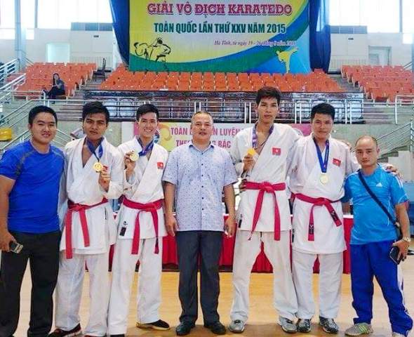 Huế giành HCV tại Giải vô địch Karatedo toàn quốc 2015